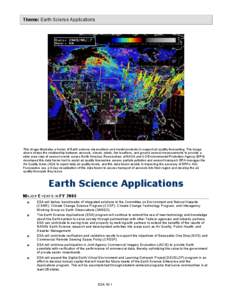 Earth sciences / Goddard Space Flight Center / Greenbelt /  Maryland / NASA Earth Science Enterprise / University Corporation for Atmospheric Research / Geographic information system / National Oceanic and Atmospheric Administration / GLOBE Program / Digital Earth / Atmospheric sciences / Meteorology / Science
