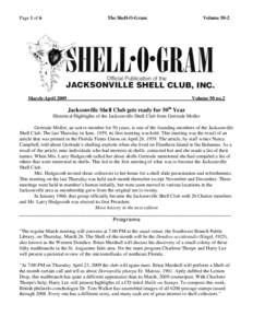 Page 1 of 6  The Shell-O-Gram March-April 2009