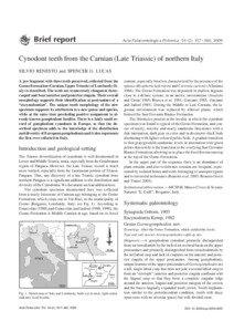 Brief report  Acta Palaeontologica Polonica 54 (2): 357–360, 2009