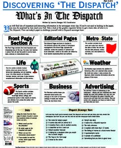 Newspaper / Classified advertising / Media in Richmond /  Virginia / Publishing / News media / The Columbus Dispatch