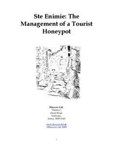 Ste Enimie: The Management of a Tourist Honeypot