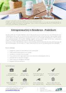 Entrepreneur in Residence Praktikum_BrainEffect Stellenanzeige