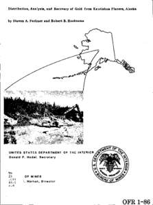 Distribution, Analysis, and Recovery of Gold from Kantishna Placers, Alaska  by Steven A. Fechner and Robert B. Hoekzema UNITED STATES DEPARTMENT OF THE Donald P. Hodel, Secretary