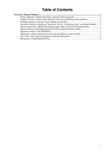 Biology / Bioinformatics / Computational phylogenetics / Genetics / Population genetics / Molecular biology / Protein structure / Sequence alignment / Single-nucleotide polymorphism / BLAST / Protein superfamily / Conserved sequence