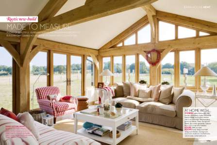 barn house kent  Rustic new-build made to measure A LOVE OF BEAUTIFUL VIEWS LED SOPHIA AND ANDREW WADSWORTH TO