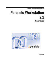 Parallels Workstation 2.2