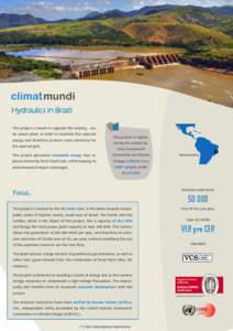 United Nations Framework Convention on Climate Change / Carbon finance / Sustainability / Clean Development Mechanism / Climate change mitigation / Carbon dioxide / Landfill gas emission reduction in Brazil / Climate change policy / Environment / Climate change