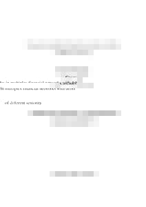 Cascades in multiplex financial networks with debts of different seniority Charles D. Brummitt Teruyoshi Kobayashi January 2015 Discussion Paper No.1502