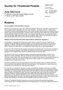 Microsoft Word - Kosovo-GfbV.doc