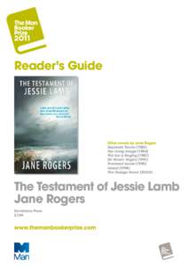 Reader’s Guide  Other novels by Jane Rogers Separate Tracks[removed]Her Living Image[removed]The Ice is Singing (1987)