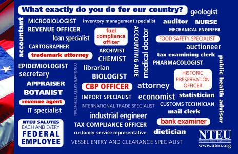 inventory management specialist  REVENUE OFFICER loan specialist CARTOGRAPHER