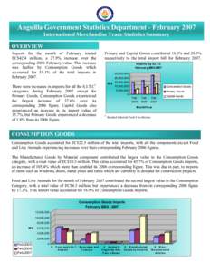 Microsoft Word - February 2007 International Merchandise Trade Statistics Summary Report.doc