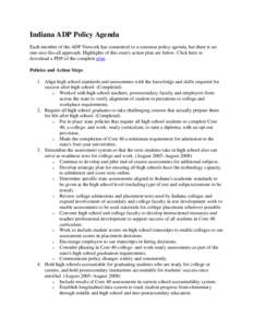 Indiana University / Association of American Universities / Association of Public and Land-Grant Universities / Committee on Institutional Cooperation / Purdue University / Hanover College / Provost / WGU Indiana / Jack McBride Ryder / Indiana / North Central Association of Colleges and Schools / Education