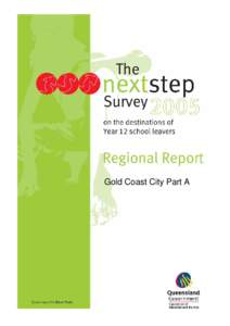 Gold Coast City Part A  Next Step 2005 report Gold Coast Part A region 1