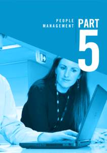 CRIMTRAC ANNUAL REPORT 2013–2014  PEOPLE MANAGEMENT  part 5: people management