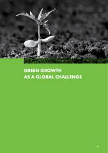 Green growth as a global challenge 61  2013