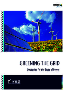 GREENING THE GRID Strategies for the State of Power » Energetic Introduction  Renewable Energies in Mecklenburg-Vorpommern