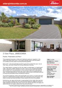 eldersjimboomba.com.au  3 View Place, JIMBOOMBA Position, Presentation and Price ! Three separate living areas, a study and 4 bedrooms await your inspection in this tasteful and stylish family home, in this superb elevat