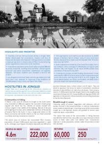 South Sudan Humanitarian Update May - August[removed]new).indd