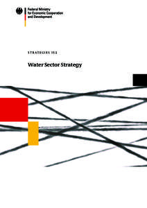 S t r at eg i e SWater Sector Strategy 