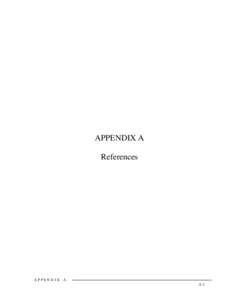 APPENDIX A References APPENDIX A A-1