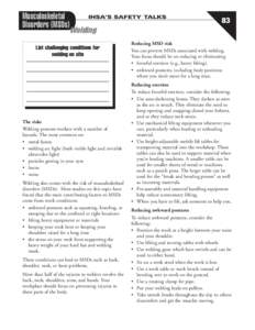 Safety Talks Manual (V005)