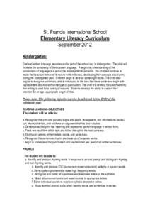 Applied linguistics / Learning to read / Learning / Phonics / Vocabulary / Literacy / Jolly Phonics / Reading education in the United States / Education / Linguistics / Reading