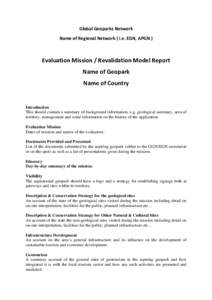 Microsoft Word - EGN-GGN Evaluation Revalidation Report Model.docx