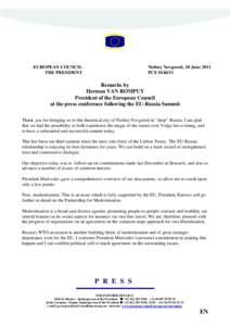 Dmitry Medvedev / Herman Van Rompuy / European Union / Russia–European Union relations / International recognition of Abkhazia and South Ossetia / Politics of Europe / Politics of Belgium / Politics