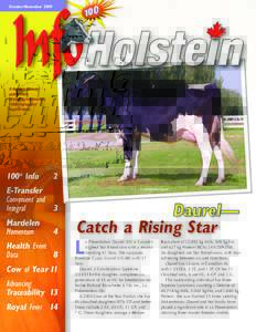 October/November[removed]A Holstein Canada publication