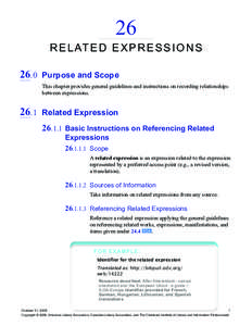 Knowledge representation / Information science / Library science / Thesaurus / Regular expression / Copyright law of the United States / Uniform resource identifier / K / ALGOL 68 / Software engineering / Computing / Computer programming