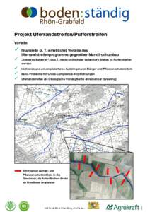 Rhön-Grabfeld Projekt Uferrandstreifen/Pufferstreifen Vorteile:  