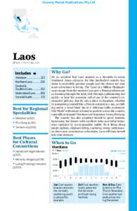 ©Lonely Planet Publications Pty Ltd  Laos % 856 / Pop 6.7 million