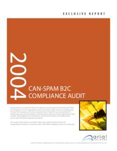 CAN-SPAM Compliance Audit.indd