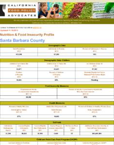 We are a statewide policy and advocacy organization dedicated to improving the health and well being of low-income Californians by increasing their access to nutritious, affordable food. Contact: Tia Shimada at[removed]