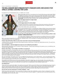 Patti Stanger / Millionaire Matchmaker / Television in the United States