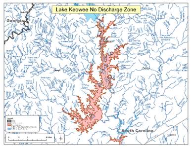 Lake Keowee No Discharge Zone