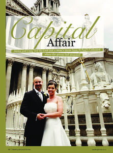real weddings  Capital Affair  Janice and Craig tied the knot just a stone’s throw from St Paul’s