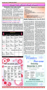 Microsoft Word - Destination Great Lakes Update article for November newspaper.txt