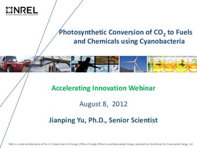 Photosynthetic Conversion of CO2 to Fuels and Chemicals using Cyanobacteria