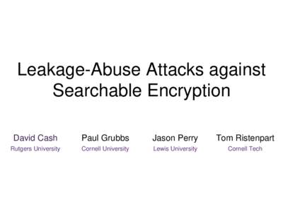 Cryptography / End-to-end encryption / Computing / Cloud storage / Cloud computing / Online backup services / Cloud computing security / Centralized computing / Deterministic encryption