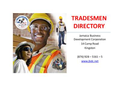 Tradesmen Directory (June 2014)