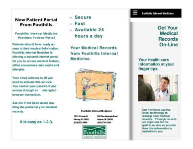 Patient Portal Brochure.pub