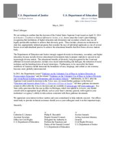 Sociology of culture / United States Department of Education / Sociology / Management / Politics / Parents Involved in Community Schools v. Seattle School District No. 1 / Human resource management / Multiculturalism / Pluralism