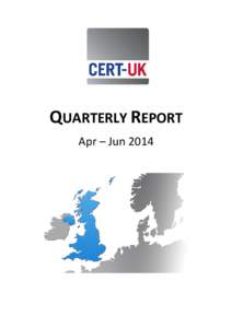 QUARTERLY REPORT Apr – Jun 2014 Contents Letter from the Director ................................................................................................ 3 Executive Summary...................................