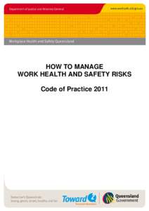 How to Manage Work Health and Safety Risks
