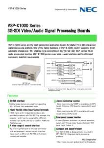 Microsoft PowerPoint - VSP-X1000 Series.ppt