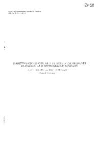 Journal oj Comparative and Physiological Psychology 1966, Vol. 61, No.3, HABITUATION OF GSR AS A FUNCTION OF STIMULUS DURATION AND SPONTANEOUS ACTIVITY JEAN E. KOEPKE