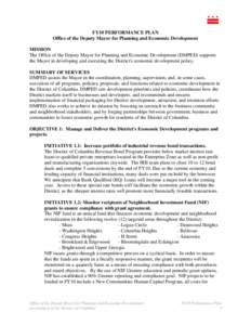 Anacostia / Kingman Island / Southwest /  Washington /  D.C. / Performance indicator / Southwest Waterfront /  Washington /  D.C. / Public housing / Columbia /  South Carolina / Geography of North America / Geography of the United States / Green Line / Washington /  D.C.