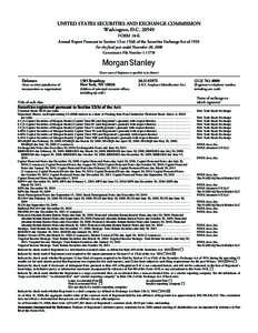 UNITED STATES SECURITIES AND EXCHANGE COMMISSION Washington, D.C[removed]FORM 10-K Annual Report Pursuant to Section 13 or 15(d) of the Securities Exchange Act of 1934 For the fiscal year ended November 30, 2008 Commissio